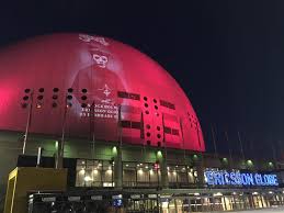 Uttal (officiellt ericsson globe, tidigare benämnd stockholm globe arena) är en arena belägen i globenområdet i stadsdelen johanneshov i stockholm. The Cardinal On Globen Stockholm Ghostbc
