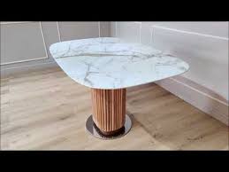 la table avec base en bois et plan en forme de tanneau emilie par ibfor est un meuble au style moderne et contemporain au caract egrave decor home decor table