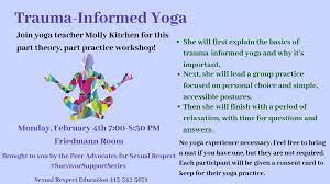If you've experienced trauma, incorporating the pillars of yoga can help. Trauma Informed Yoga Calendar Of Events Amherst College