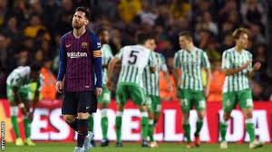 Stats and video highlights of match between real betis vs barcelona highlights from la liga 20/21. Barcelona 3 4 Real Betis Leaders Stunned By Expert Display Bbc Sport