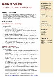 We're the bank for new zealand. Assistant Bank Manager Resume Samples Qwikresume