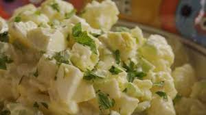 Stir in potatoes and eggs until well blended, mashing potatoes very slightly. World S Best Potato Salad Video Allrecipes Com