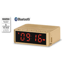 Home Time Bluetooth Hoparlor Ve Dijital Saat Yeni Seri Yeni Teknoloji Muzik Dinleyebilme Telefon Ile Konusabilme 6 Fonksiyon Bir Arada Gold