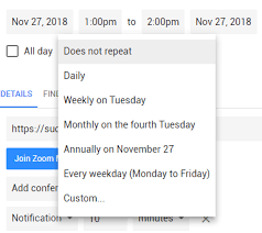 Select the meeting that you want to invite others to. Scheduling Recurring Meetings Zoom Help Center