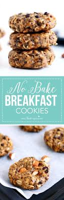 Easy No Bake Breakfast Cookies 5 Mins Prep I Heart Naptime Recipe Breakfast Cookies Healthy Baking Food