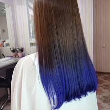 How did you manage to get it so blue when your hair is so dark? Fun Dip Dip Dye Hair Blue Dip Dye Hair Dipped Hair