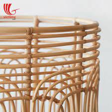 The open weave allows for the content to become part of the look. Open Weave Rattan Laundry Basket Wholesale Viettime Craft