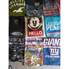Great prices on shirts bundle & more. T Shirt Bundle Band Vintage 2 Shopee Malaysia