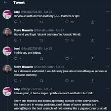 Let our beauticians get you looking & feeling . Luigi On Twitter Speaking Disrespectfully And Insultingly To A Professional Paleontologist Because You Feel Entitled To Something Does Not Make You Bold Or Cool It Makes You A Narcissistic Asshole This Behavior