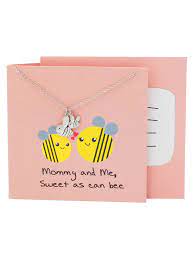 See more ideas about birthday puns, punny cards, birthday cards. Jess Gifts For Mom Funny Puns Birthday Cards And Bee Necklace Quan Jewelry