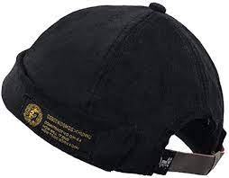 Croogo No Brim Hat Casual Cotton Watch Cap Work Beanie Corduroy Docker Leon Rolled Cuff Harbour Hat Black At Amazon Men S Clothing Store