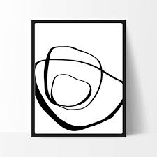 Black And White Line Art Abstract Black White Abstract Line Art Instant Artwork Minimalist Etsy Apartment Art Minimalist Artwork Abstract Line Art