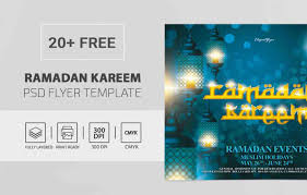 Modern style with gradient beach a professional free christmas time 2020 flyer template which you can use it to promote your event. 20 Free Ramadan Fyer Psd Template Download Indiater