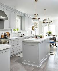 Typical kitchen wall colors may not be a great match with metal cabinets. Kitchen With Gray Cabinets Why To Choose This Trend Decoholic