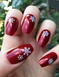 Fake Nails Red Nails Stiletto Nails Coffin Nails Christmas Nails Snowflake Nails Christmas Nail Art Designs Red Nails Grey Christmas Nails