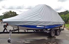 For fabric the wife and i recently made a boat cover skirt out of marine one xp fabric that is similar to the factory boat cover for my 2007. 21 6 Over The Tower Cover For Deck Boats W Tower I O