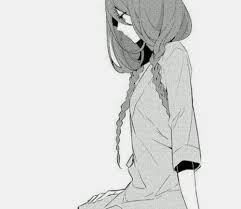 Black And White Anime Pictures Sad Pin On Anime