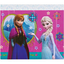 Frozen Plastic Table Cover 54 X 96 Party Supplies Walmart Com Plastic Table Covers Frozen Party Decorations Table Covers