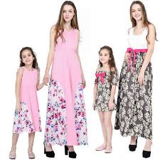 Das beste taufe outfit für die mama im sommer ist ohne zweifel das kleid. Kids Clothing Shoes Accs Mutter Tochter Partnerlook Kleid Pink Tunika Kind Partykleid Familie Weihnachten Clothing Shoes Accessories Najdekor Sk