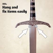 The display includes engraved plate. Buy Metal Single Sword Wall Mounts Vertical Wall Sword Display Hook Universal Sword Holder Multifunctional Adjustable Sword Wall Mount Online In Turkey B08pvlwlxm