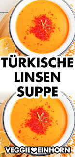 Turkische Linsensuppe Rezept Turkische Linsensuppe Linsensuppe Turkisches Essen Rezepte