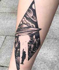 20 fine blackwork tattoos by michele volpi tattoobloq. Pin On 21 Of The Best Ufo Tattoos