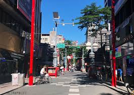 Aesthetic japan, travel aesthetic, blue. Exploring Taipei Ximending Metropolife