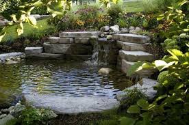 Cascade Bassin De Jardin Avec De Grandes Pierres Cascade Bassin Bassin De Jardin Cascade De Jardin