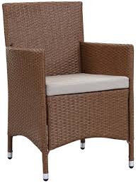 Pe Rattan Patio Chair Outdoor Furniture Safavieh Com Outdoor Chair Set Outdoor Chairs Outdoor Dining Chairs