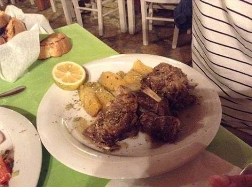 Goat in Lemon Sauce