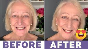My No Item Over 5 Drugstore Makeover Video I Love This Look Sixty And Me Makeup For Older Women Older Woman Eye Makeup How To Wear Makeup