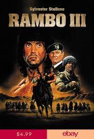 Rambo Iii 1988 Sylvester Stallone Movie Poster Print Ebay Filmkunst Sylvester Stallone Alte Filme