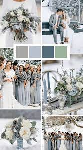 Top 10 Winter Wedding Color Ideas For 2021 Oh Best Day Ever Blue Winter Wedding Winter Wedding Color Palette Winter Bridesmaid Dresses
