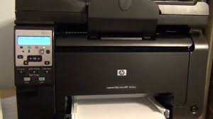 هذا هو تعريف طابعة hp laserjet p2055 المتوفر من موقع اتش بي الرسمي. Hp Laserjet 100 Color Printer M175nw Setup And First Print Youtube