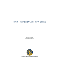 During any one of the four (4) preceding quarters must submit monthly deposits of the occupational license taxes withheld to the louisville metro revenue commission. Ky Form W 2 Filing Specifications Electronic Filing Fill Out Tax Template Online Us Legal Forms
