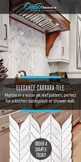 Temple gray 1x2 polished marble mosaic. Elegance Carrara Waterjet Marble Leaf Mosaic Tile Mosaic Backsplash Marble Mosaic Backsplash Mosaic Backsplash Kitchen