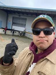 Ok who did it 👀 fyi this is a hand rail up a loading ramp at a Walmart