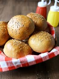 Whole Wheat Brioche Burger Buns Completely Delicious Recipe Burger Buns Homemade Burger Buns Recipes