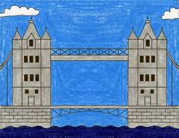 Illustration picture writing prompts emotions preschool hidden pictures kids corner picture illustration preschool learning activities pictures science textbook. Draw The London Tower Bridge Art Projects For Kids