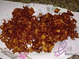 طريقة عمل بصل الكشرى المقرمش زى المحلات سر عمل البصل قرمشة بصل الكشري Food Meat Meat Jerky