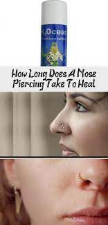 How Long Does A Nose Piercing Take To Heal Piercing Every Type Of Piercing Heal Nose Piercing Nose Piercing Healing Types Of Piercings