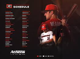 The red raiders play their home games at dan law field at rip. Georgia Bulldogs On Twitter The 2021 Georgia Baseball Schedule The 56 Game Season Will Start Feb 19 Against Evansville At Foley Field