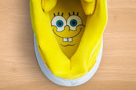 Spongebob with a black eye. Kyrie Irving On His New Nike X Spongebob Shoes And The Best Basketball Players In Bikini Bottom Gq