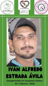 Les pedimos de su apoyo para compartir, comentar u darnos like a la ficha  colectiva de IVAN ALFREDO ESTRADA ÁVILA desaparecido en Guaymas Sonora el  día 03 de Febrero del 2020. Señas