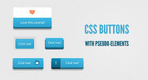 Css Buttons With Pseudo Elements Css3 Tutorial Web Design Web Development Design