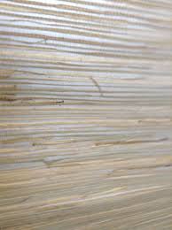 Priced & packaged in double roll bolts width: Silver Metallic Beige Grasscloth Wallpaper Natural