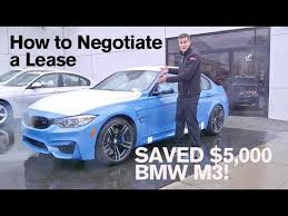 Taking out a car loan often means having higher. How To Save 5 000 On A Lease Bmw M3 Youtube