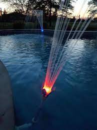 See more ideas about pool waterfall, swimming pool waterfall, waterfall. Amazon Com Magic Pool Fountain Standard Model Contains 1 Complete Fountain Water Powered Watch Our Easy Install Video Below No Tools Required Includes Multi Color Led Bulb Garden Outdoor