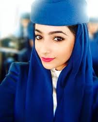 Saudi airline cabin crew sharing her #crewfie. Happy international flight  attendant day aviator :)