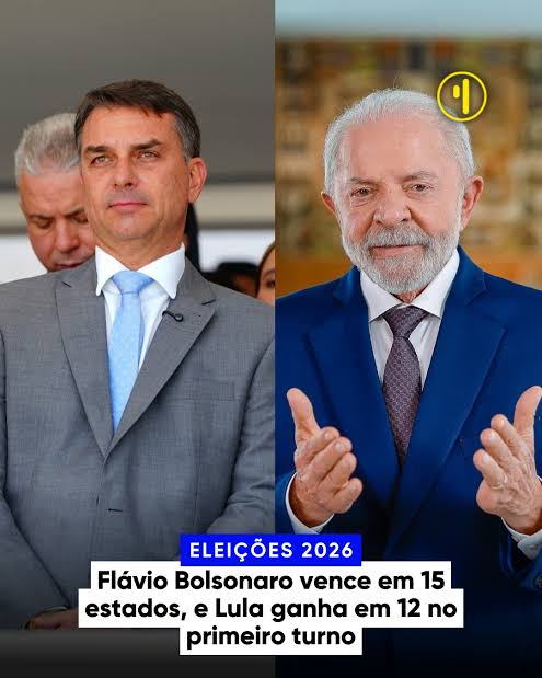Flávio Bolsonaro durante a campanha eleitoral de 2026